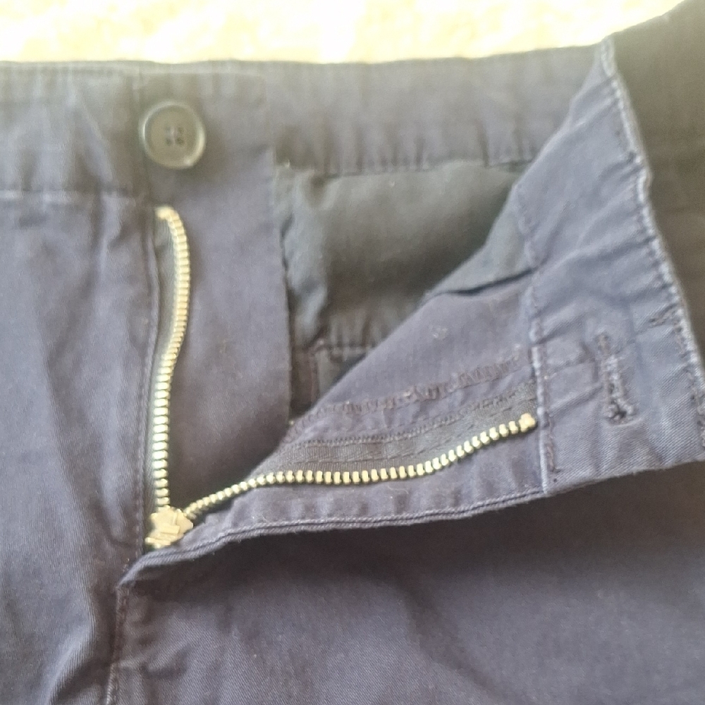 GAP Navy Blue Shorts Classic Cotton Style Size 0 - Picture 4 of 6